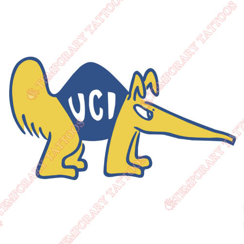 UC Irvine Anteaters Customize Temporary Tattoos Stickers NO.4213
